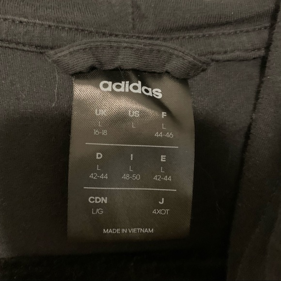 ADIDAS Zip Up Sweater - L - Picture 4 of 4